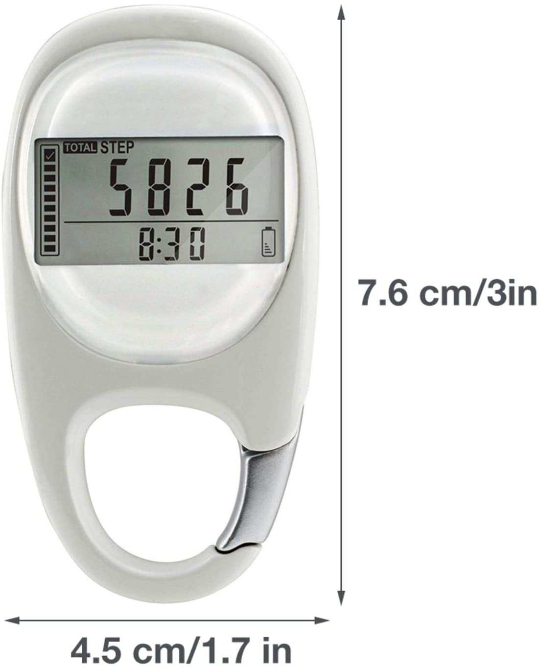 Podomètre Accéléromètre | 3D étapes de marche en cours d'exécution compteur de mesure de calories J04 20 directe