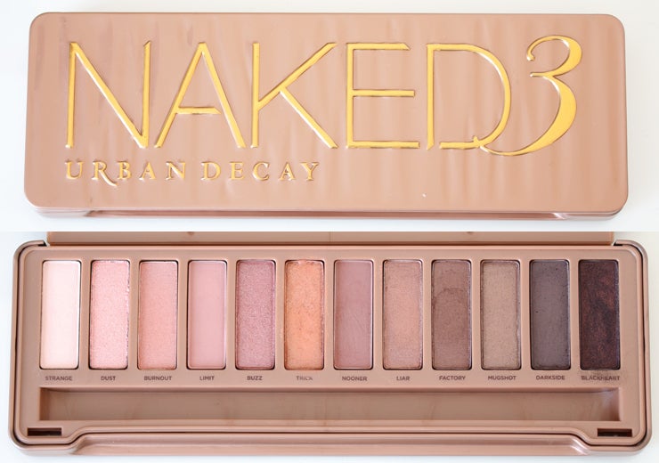 Urban Decay Fard À Paupières Naked 3 avec 12 Tonalités