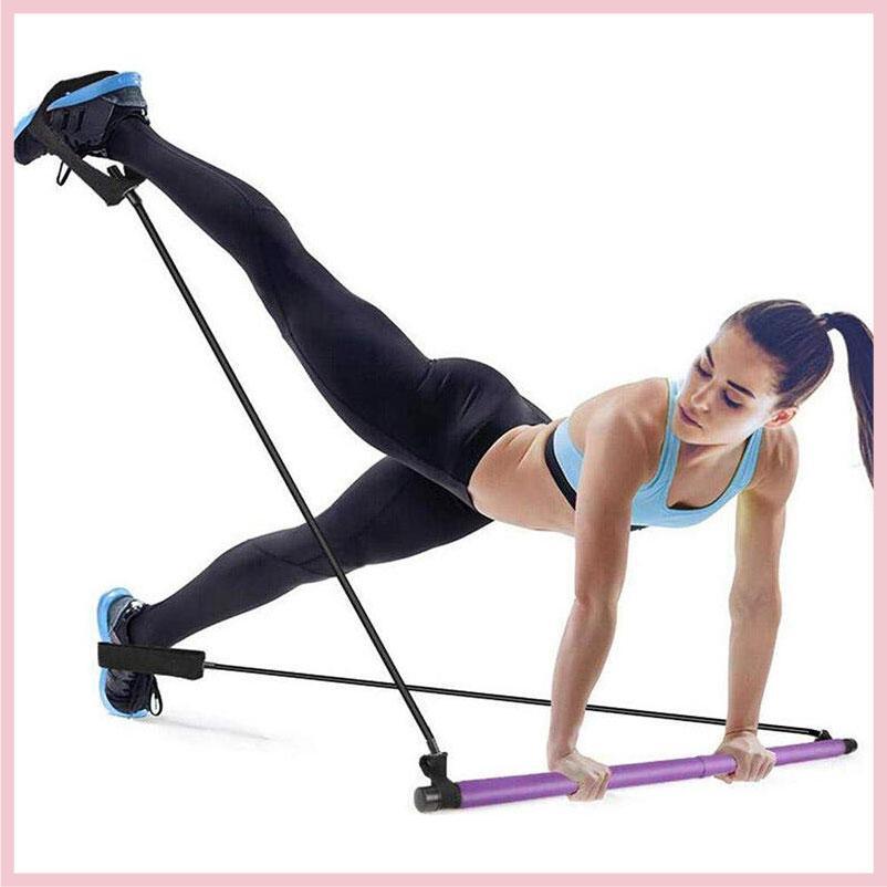 Barre de Pilates Portable | Entraînement de Fitness | Musculation | Yoga
