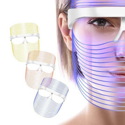 Masque LED Luminothérapie 3 en 1